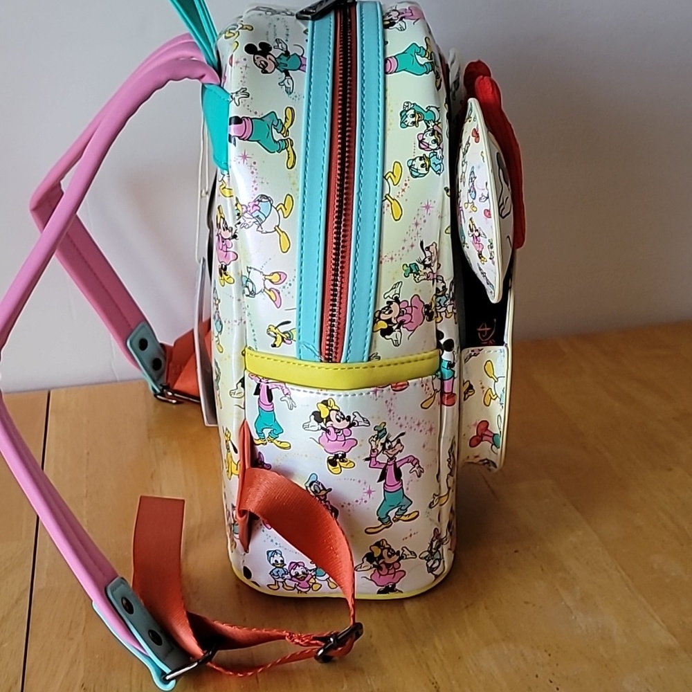 Loungefly Disney100 Mickey & Friends Mini Backpack - Picture 5 of 15